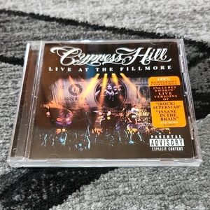 CYPRESS HILL LIVE AT THE FILLMORE CD 2000 "INSANE IN THE BRAIN" "ROCK SUPERSTAR"